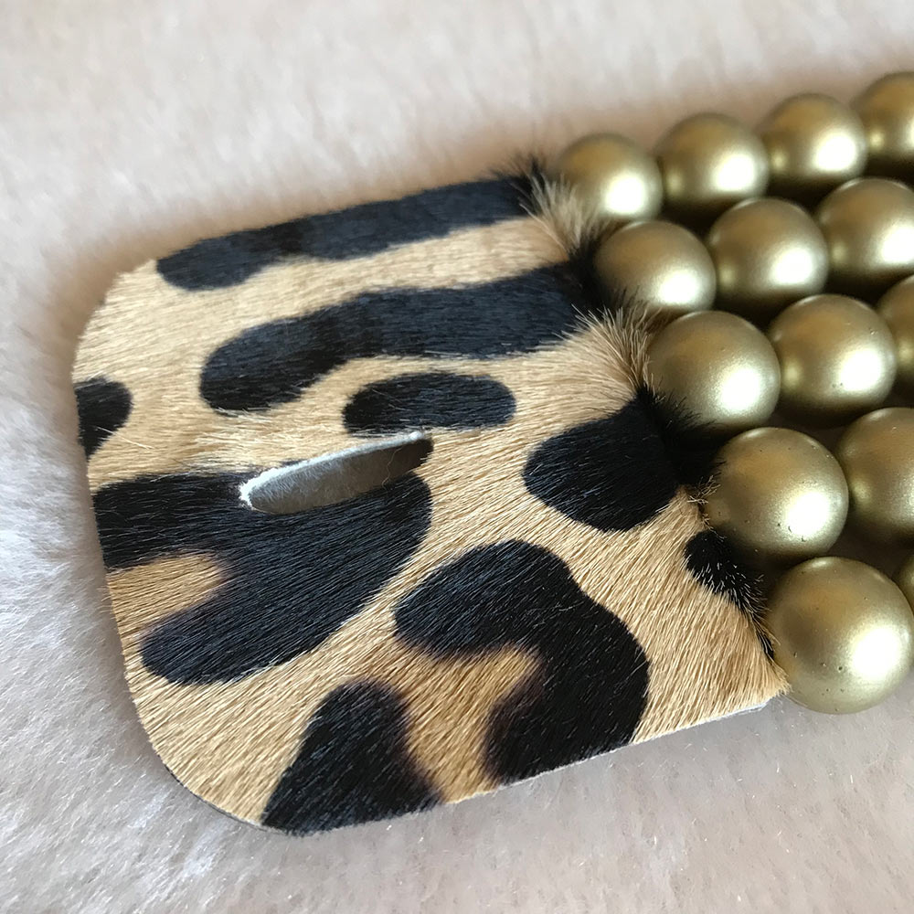 Nora Gold + leopard print