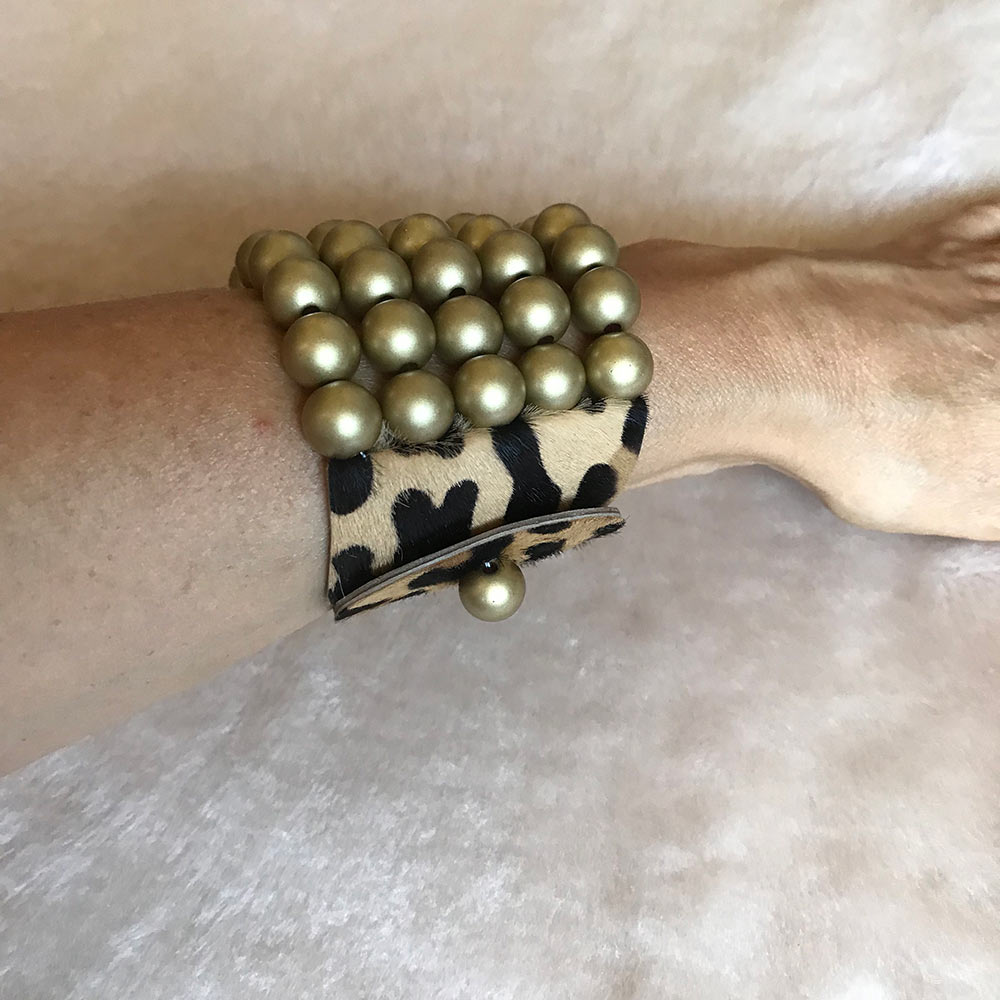 Nora Gold + leopard print