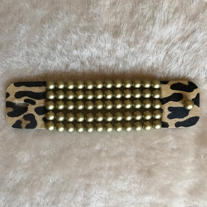 Nora Gold + leopard print